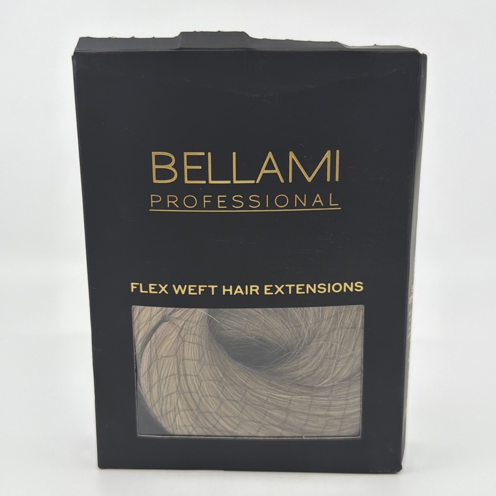 Bellami Flex Weft 24" Cool Mochachino Brown White Blonde #1CC/80 New Uncut